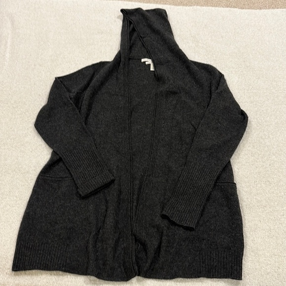 Max Studio Sweaters - Cashmere hooded cardigan by Max Studio, size Medium